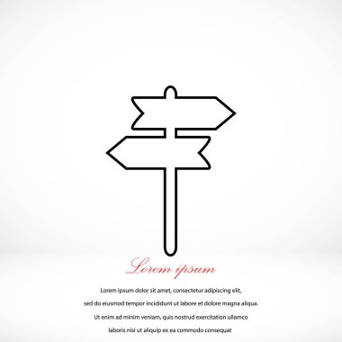 İmza posta vektör simgesi