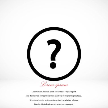  sorgulama etiket simgesi