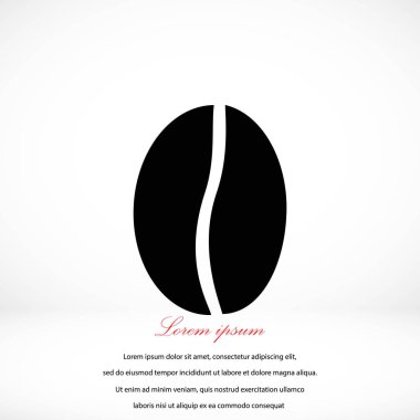 Kahve vektörü simgesi