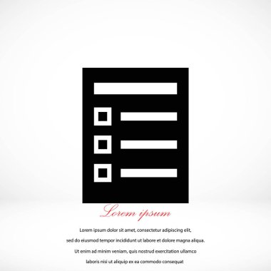 Kağıt simge vektör