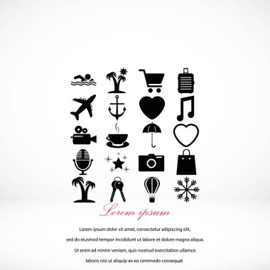 seyahat etmek simge vektör