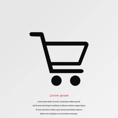Alışveriş arabası simgesi
