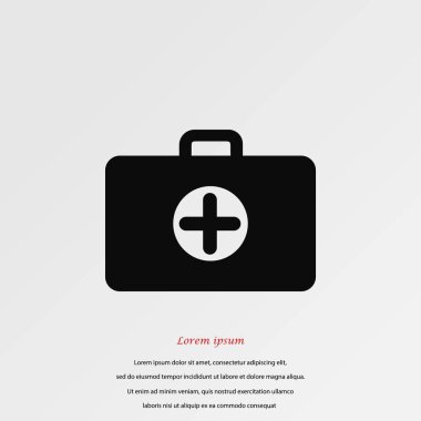 Hemşirelik çanta simgesi