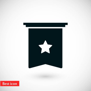 Yıldız simgesi vektör