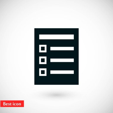 Kağıt simge vektör