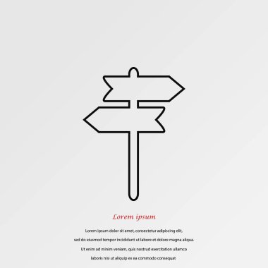 İmza posta vektör simgesi