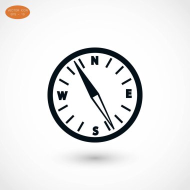  Pusula vektör simgesi