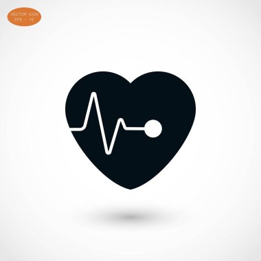 Kalpler vektör simgesi