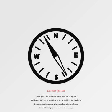  Pusula vektör simgesi