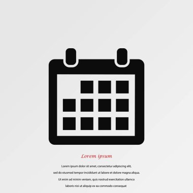 takvim simge vektör