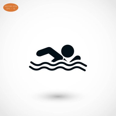 simge vektör yüzmek