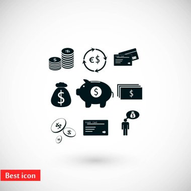 Finans ve para simgesi