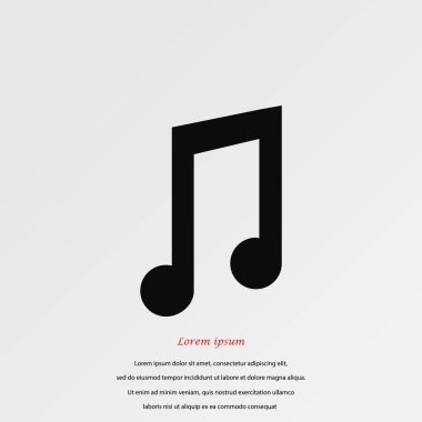 müzik vektör simgesi