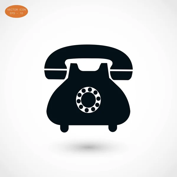 Telefoon pictogram vector — Stockvector