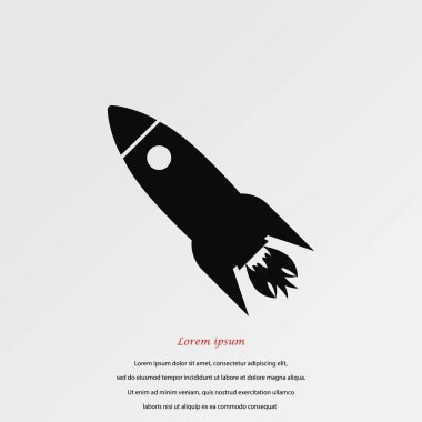 Roket gemisi vektör