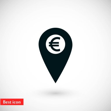 İşaret konum simgesini Euro simgesi