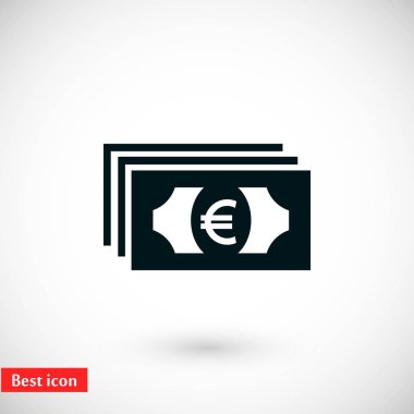 Euro vektör simgesi