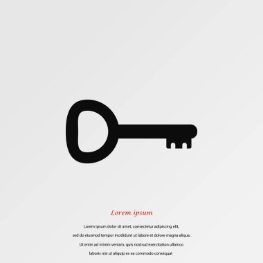 anahtar simge vektör