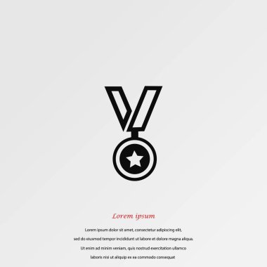 madalya simge vektör