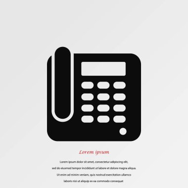 ofis telefon simgesi