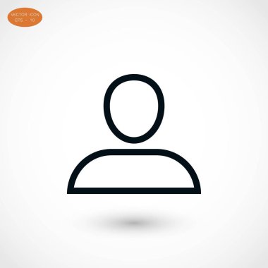 Kullanıcı simge vektör