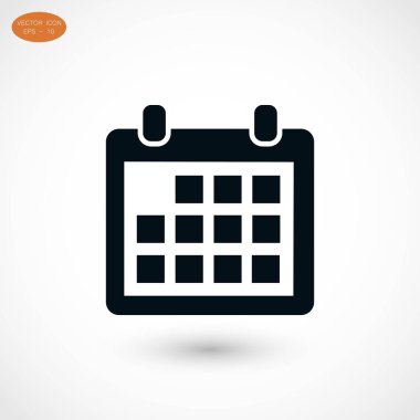 takvim simge vektör