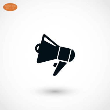 Hoparlör simgesi vektör