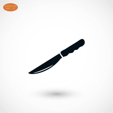 Knife icon vector