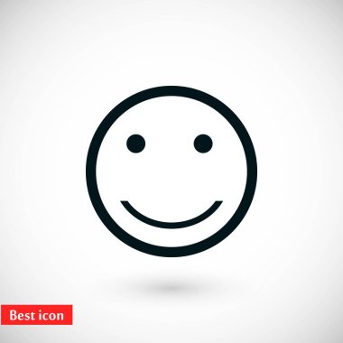 gülümsüyor simge vektör