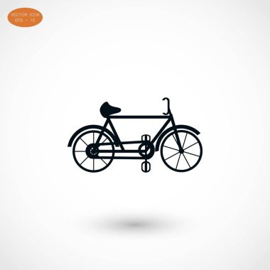 Bisiklet vektör simgesi