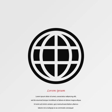 Dünya Vektör Simgesi