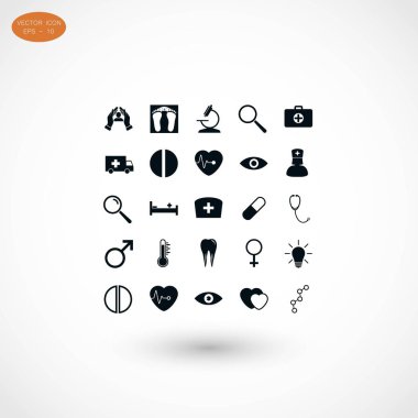 tıbbi simge vektör