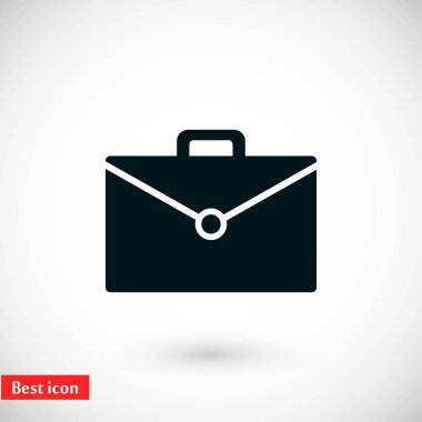 çanta simge vektör