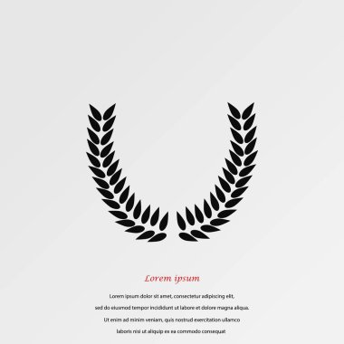 buğday vektör simgesi