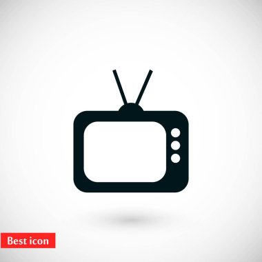 TV simge vektör