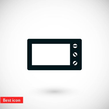 mikrodalga fırın vektör simgesi