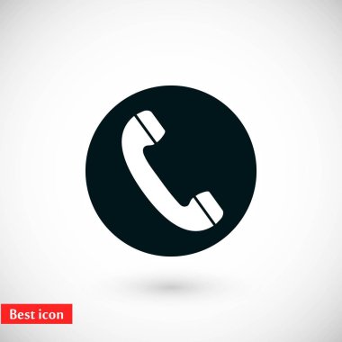 telefon alıcısı vektör simgesi