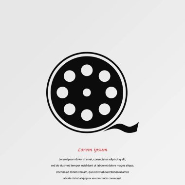 Videocamera tek simgesi