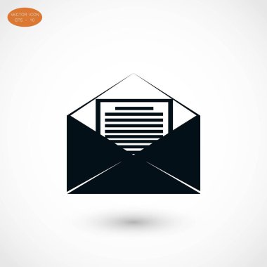 posta işareti simgesi,