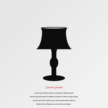 Masa lambası simgesi
