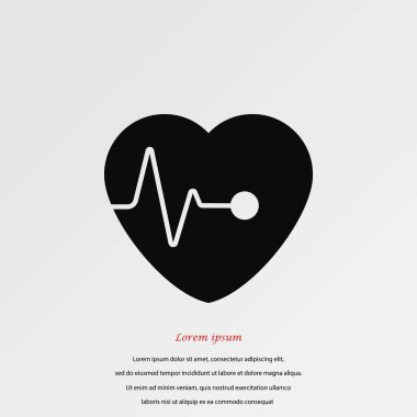 Kalpler vektör simgesi