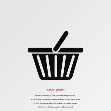 Alışveriş sepeti simgesi
