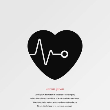 Kalpler vektör simgesi