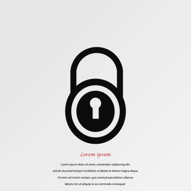 Vektör simgesini kilitle