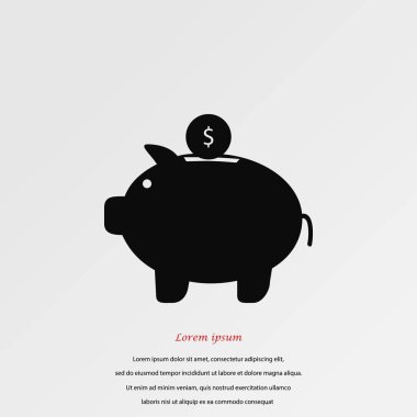 Domuz kumbarası simgesi