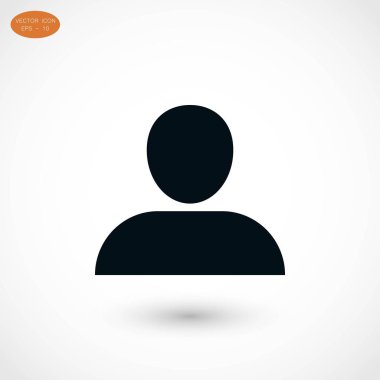 Kullanıcı simge vektör