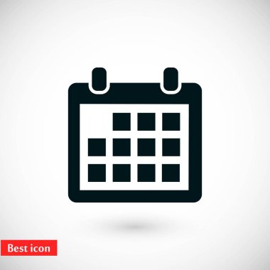 takvim simge vektör