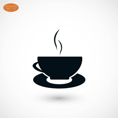 Kahve simge vektör
