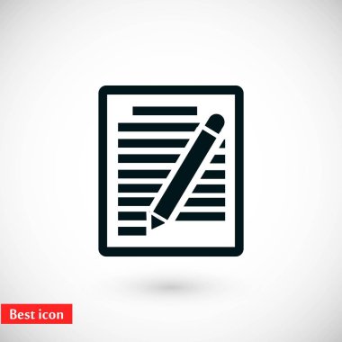 Kağıt vektör simgesi