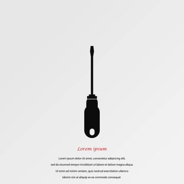 Tornavida vektör simgesi